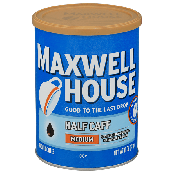 Save on Maxwell House Half Caff Medium Roast Coffee (Ground) Order