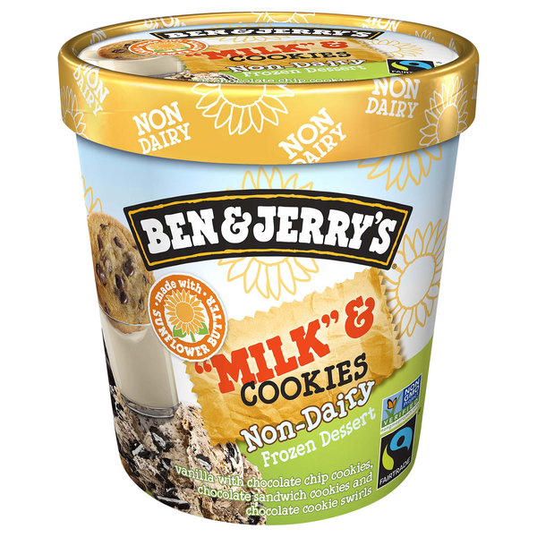 Save on Ben & Jerry's NonDairy Frozen Dessert Milk & Cookies Vegan