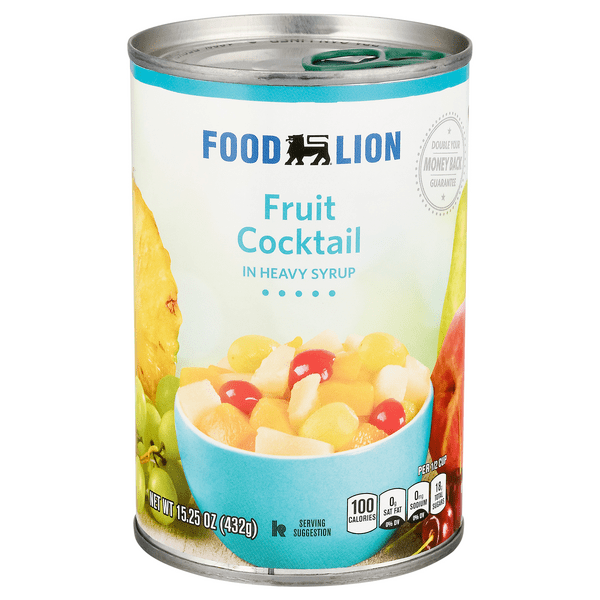 Save on Food Lion Fruit Cocktail in Heavy Syrup Order Online Delivery