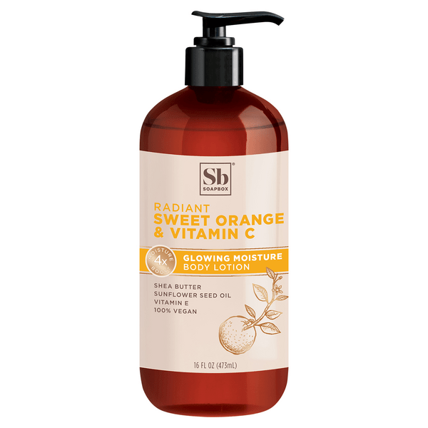 Save on Soapbox Radiant Sweet Orange & Vitamin C Body Lotion Pump Order Online Delivery GIANT