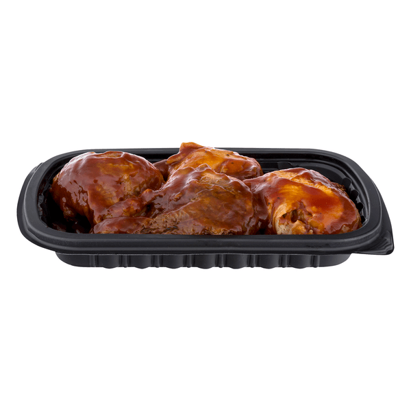 Save on Nature's Promise Rotisserie Chicken Leg Quarters BBQ (Hot Avail