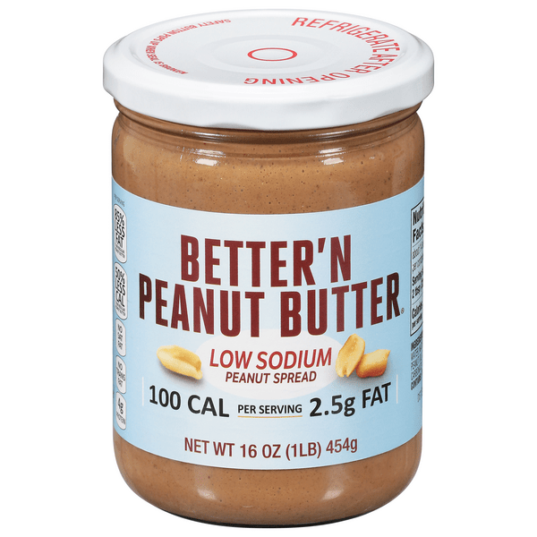Save on Better'n Peanut Butter Spread Original All Natural Low Sodium
