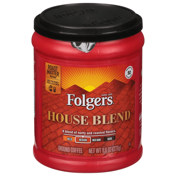 Save on Folgers House Blend Medium Roast Coffee (Ground) Order Online