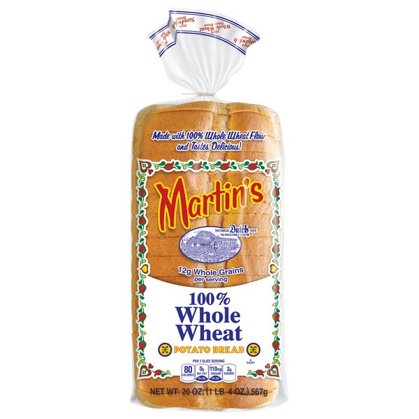 Save on Martin's Potato Bread 100 Whole Wheat Order Online Delivery