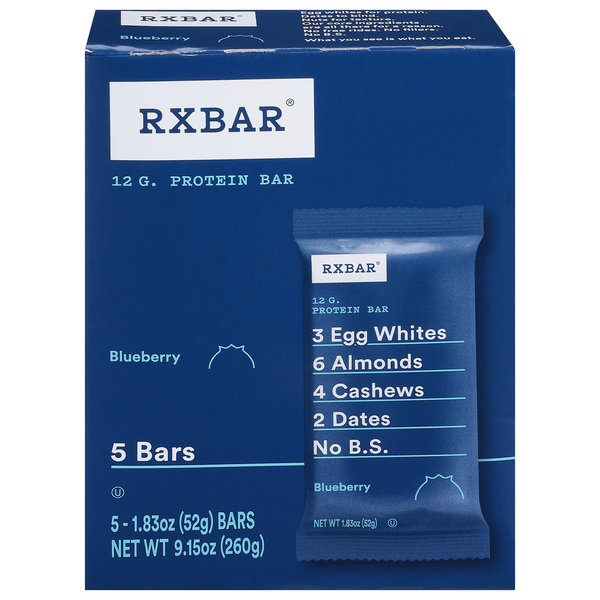 Save on RXBAR Protein Bar Blueberry 5 ct Order Online Delivery Giant