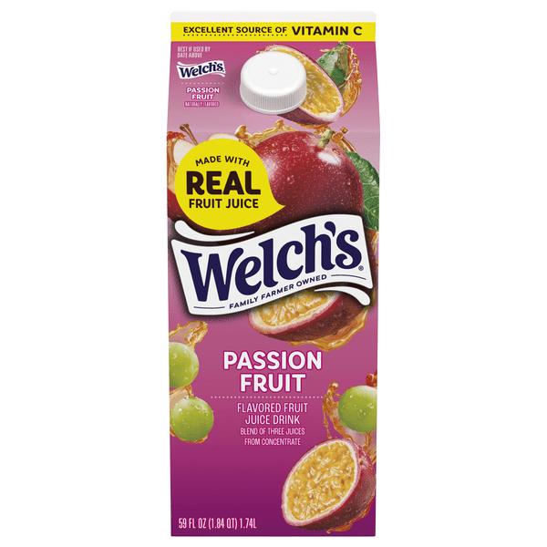 Save on Welch's Passion Fruit Juice Drink Order Online Delivery MARTIN'S