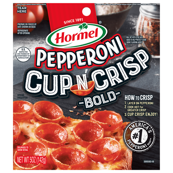 Save on Hormel Cup N' Crisp Bold Pepperoni Mini Slices Order Online