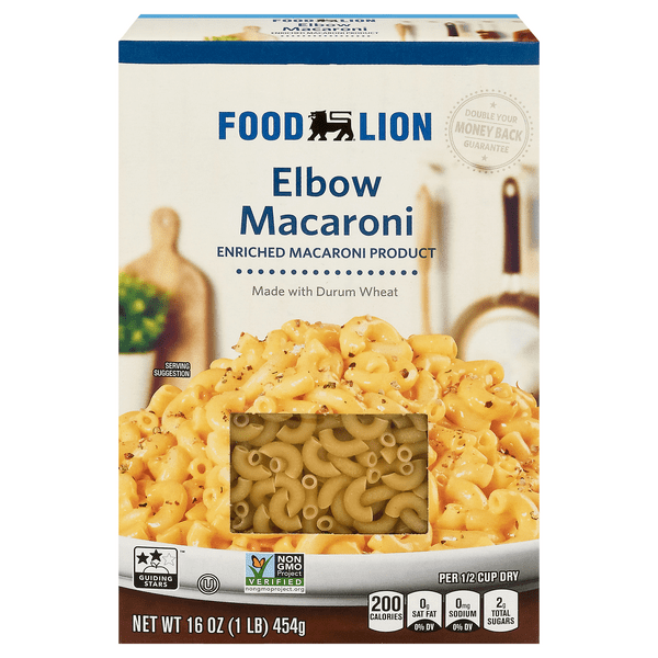 Save on Food Lion Classic Elbow Macaroni Pasta Order Online Delivery