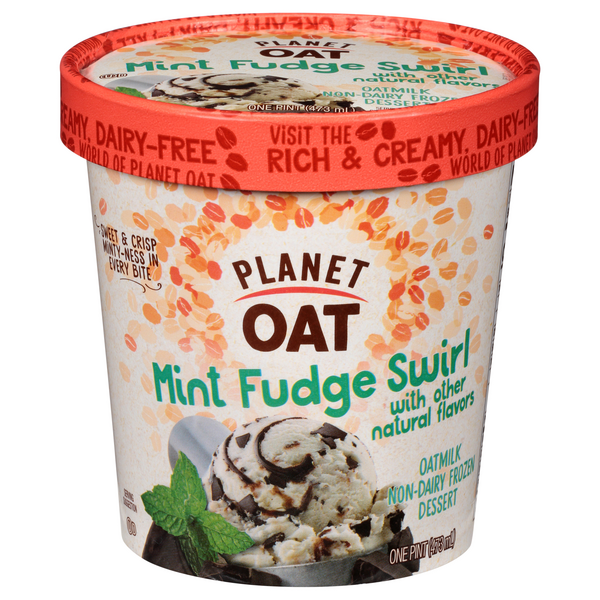 Save on Oat NonDairy Frozen Dessert Mint Fudge Swirl Order