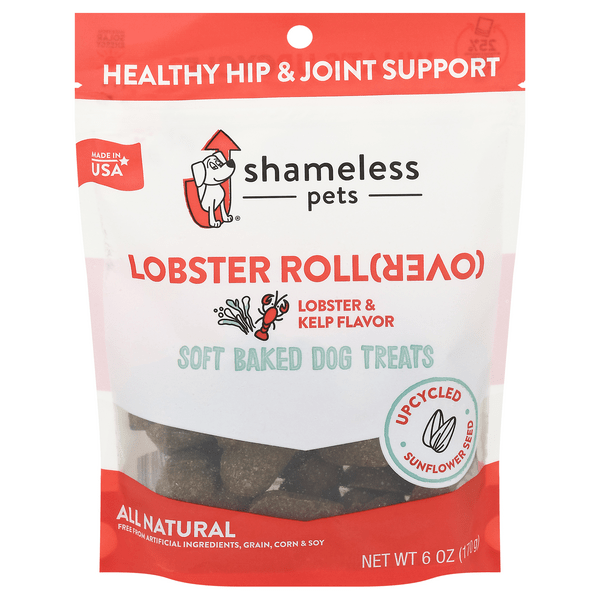 Save on Shameless Pets Soft Baked Dog Treats Lobster Roll Flavor Order