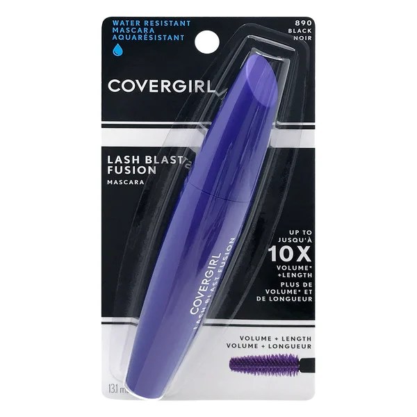 Save on CoverGirl LashBlast Fusion Water Resistant Mascara Black 890 Order Online Delivery