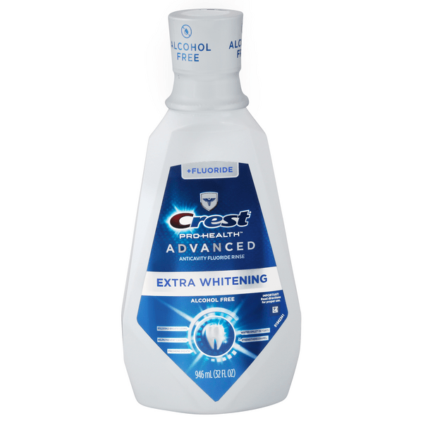 Save on Crest ProHealth Advanced +Fluoride Rinse Extra Whitening Order