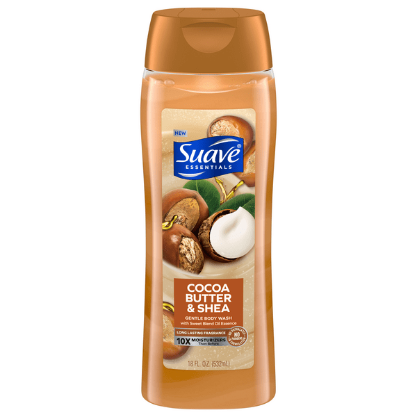 Save on Suave Essentials Gentle Body Wash Cocoa Butter & Shea Order