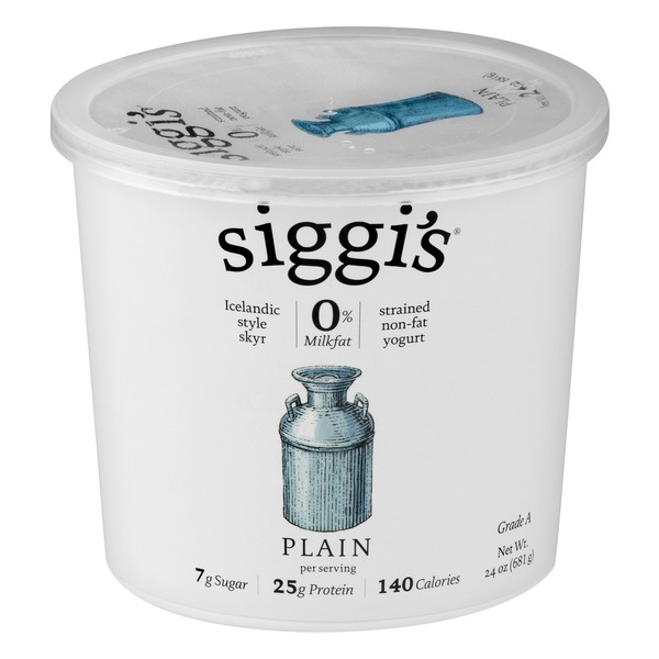Save on Siggi's Icelandic Style Strained Yogurt Plain 0 Milkfat Order