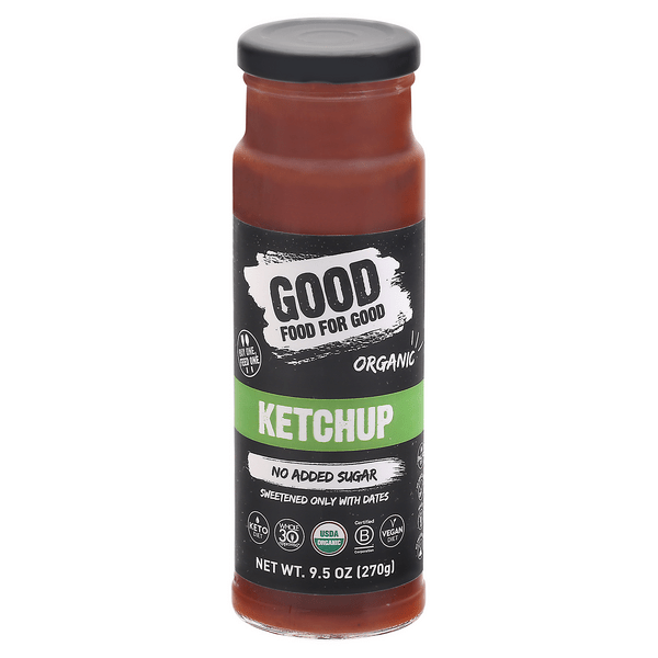 Save on Good Food for Good Ketchup No Sugar Added Organic Order Online