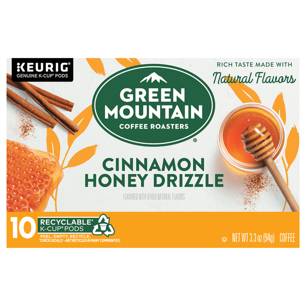 Save on Green Mountain Cinnamon Honey Drizzle Coffee KCup Pods Order
