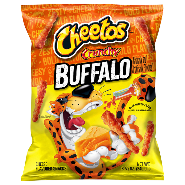 Save on Cheetos Crunchy Baked Cheese Flavored Snacks Buffalo Order Online Delivery Giant