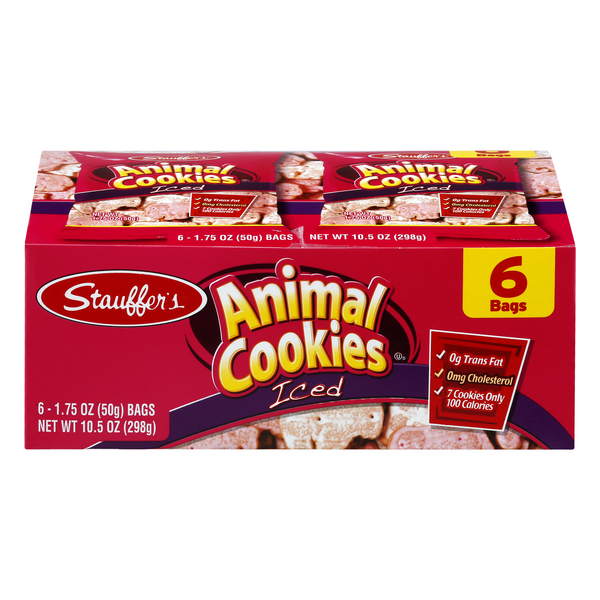 Save on Stauffer's Animal Crackers Iced 6 pk Order Online Delivery