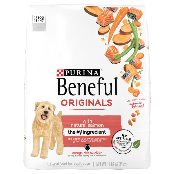 Save on Purina Beneful Originals Adult Dry Dog Food Natural Salmon
