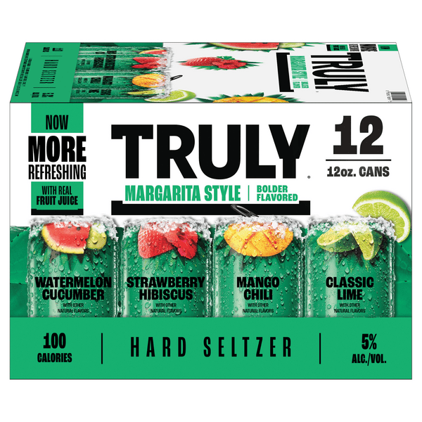 Save on TRULY Margarita Style Hard Seltzer Mix Pack 12 pk Order