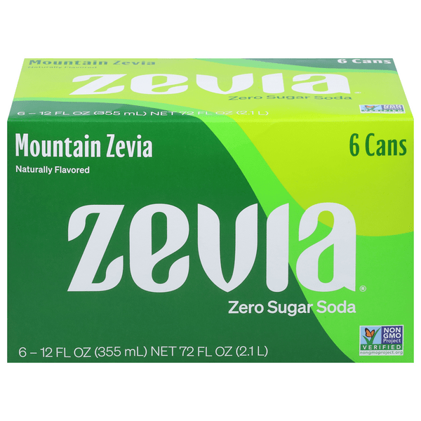 Save on Zevia Zero Calorie Mountain Zevia Soda 6 pk Order Online