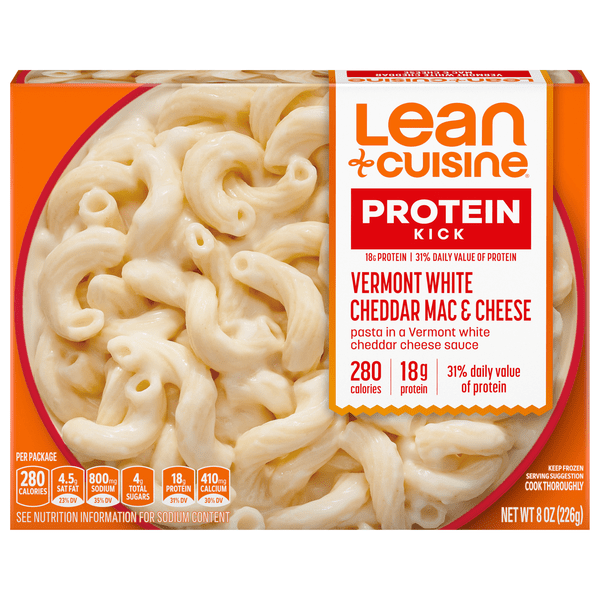 Save on Lean Cuisine Features Mac & Cheese Vermont White Cheddar