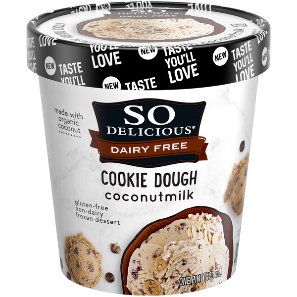 Save on So Delicious Coconut Milk Frozen Dessert Cookie Dough Dairy