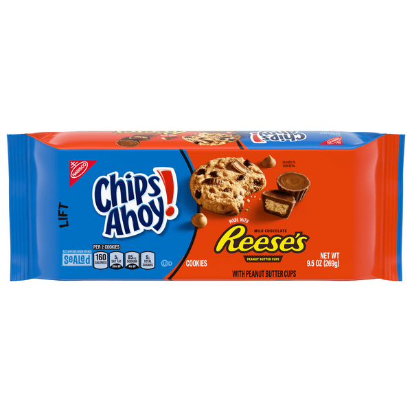 Save on Nabisco Chips Ahoy! Chocolate Chip Cookies Reese's Peanut
