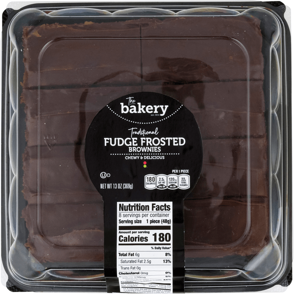 Save on Stop & Shop The Bakery Traditional Brownies Fudge Frosted 8