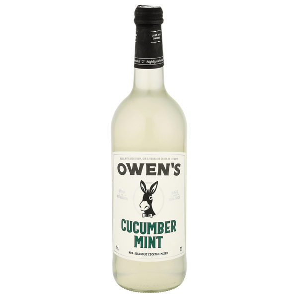 Save on Owen's Cucumber Mint NonAlcoholic Cocktail Mixer Order Online