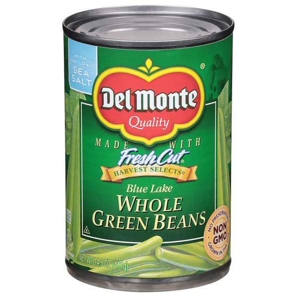 Save on Del Monte Fresh Cut Harvest Selects Green Beans Whole Order