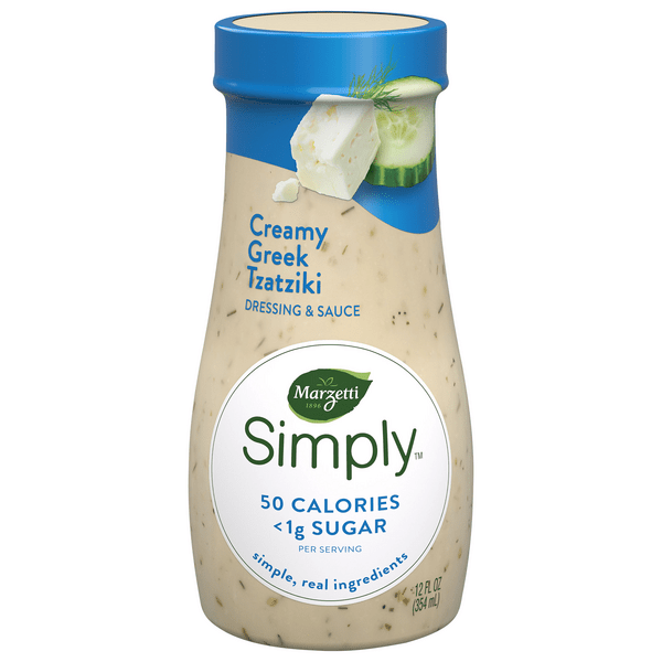 Save on Marzetti Simply Creamy Greek Tzatziki Dressing & Sauce Order