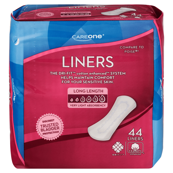 Save on CareOne Long Length Bladder Protection Liners Order Online