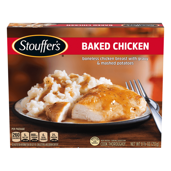 Stouffer's Baked Chicken Breast Nutrition Facts BakedFoods