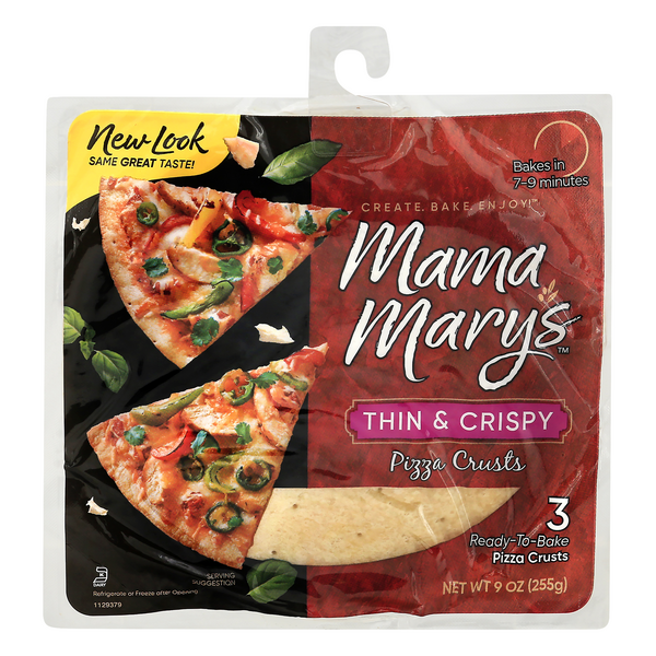 Save on Mama Mary's Thin & Crispy Pizza Crusts 3 ct Order Online