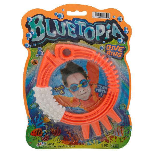 Save on JaRu Blue Topia Dive Ring Order Online Delivery Stop & Shop