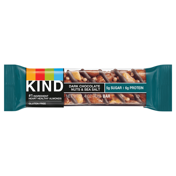 Save on KIND Nuts & Spices Bar Dark Chocolate Nuts & Sea Salt Gluten