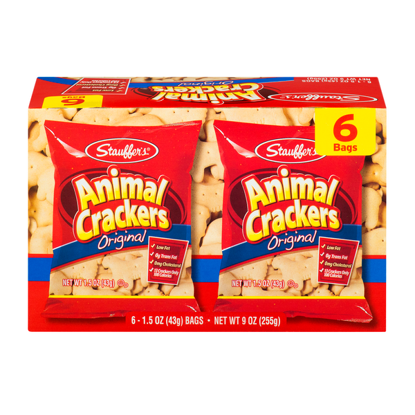 Save on Stauffer's Animal Crackers Original 6 ct Order Online