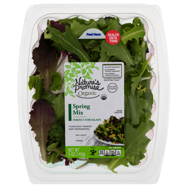 Save on Nature's Promise Organic Salad Spring Mix Order Online Delivery