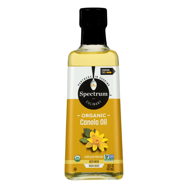 Save on Spectrum Canola Oil Refined for High Heat Organic Order Online Delivery Stop & Shop