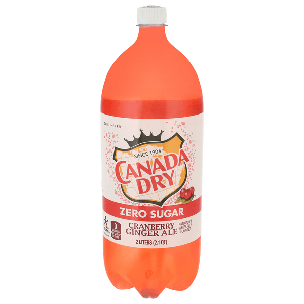 Save on Canada Dry Cranberry Ginger Ale Zero Sugar Order Online
