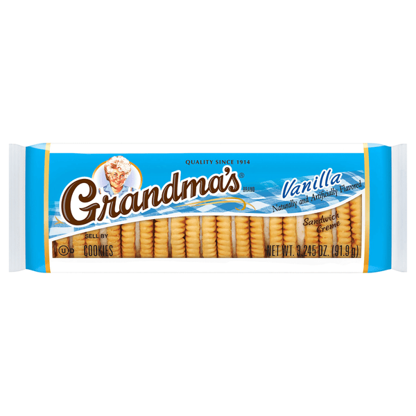 Save on Grandma's Cookies Vanilla Sandwich Cremes Order Online Delivery