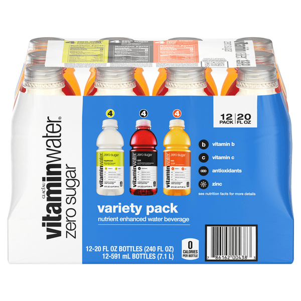 Save on Glaceau Vitaminwater Water Beverage Variety Pack Zero Sugar