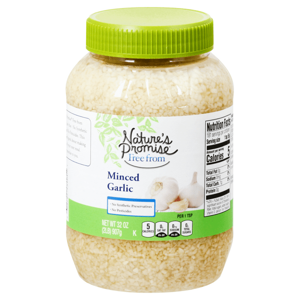 Save on Nature's Promise Garlic Minced Order Online Delivery Food Lion