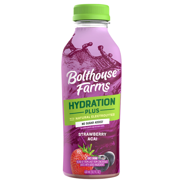 Save on Bolthouse Farms Hydration Plus Strawberry Acai Juice Drink