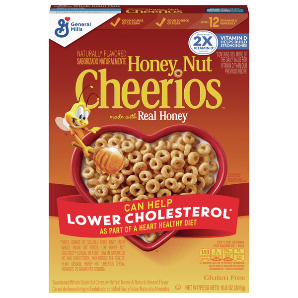 Save on Cheerios Honey Nut Heart Healthy Cereal Gluten Free Order Online Delivery Stop & Shop