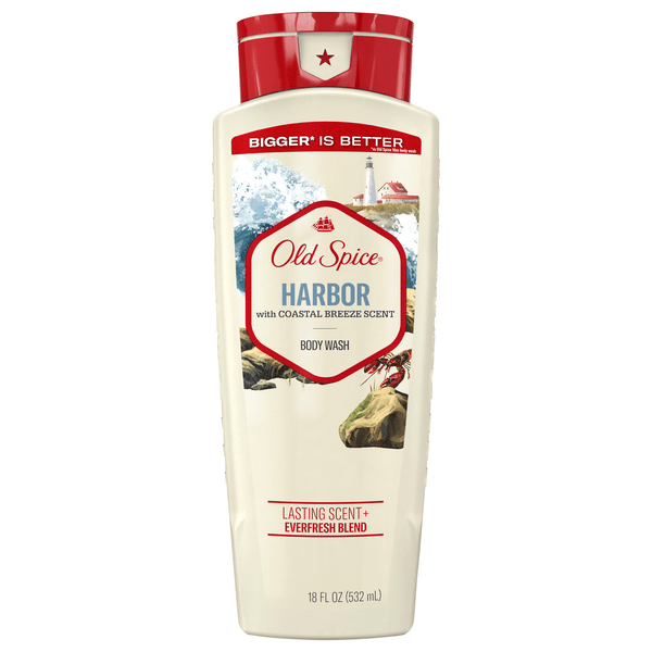 Save on Old Spice Body Wash Harbor with Coastal Breeze Scent Order