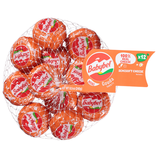 Save on Mini Babybel Gouda Cheese Semisoft 12 ct Order Online Delivery Stop & Shop