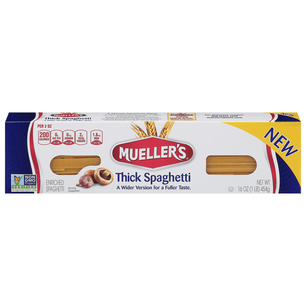 Save on Mueller's Thick Spaghetti Pasta Order Online Delivery Food Lion