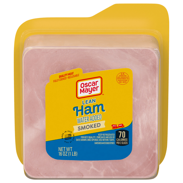 Save on Oscar Mayer Smoked Cooked Ham Lean Sliced Order Online Delivery